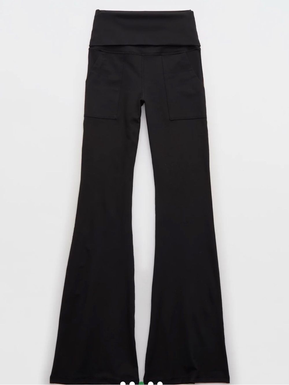 Aerie OFFLINE The Hugger Foldover Flare Leggings S Short
